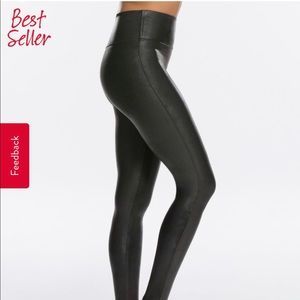 Spanx Faux Leather Leggings